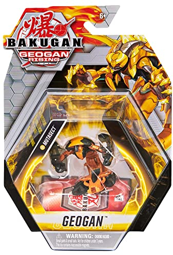 Bakugan Geogan Rising Sammel-Actionfigur – Mutasect und Sammelkarten