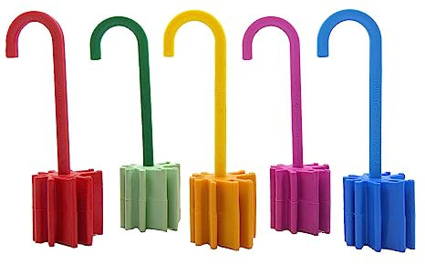 Ferma Finestra GUMMY - Fermavento Profumato Fermaporta Universale Ammortizzatore Ferma persiane - Gommini Paracolpi Blocca Porta - Colori assortiti (2)
