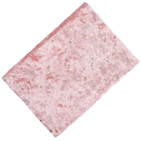 Buchhülle aus Stoff, Rosa, Dekorativ und Kratzfest für Schule