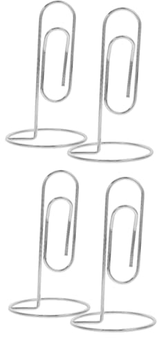 DIYEAH 4stücke Tischkartenhalter Fotoständer Mit Dekorativem Design Für Hochzeiten Partys Büro Und Restaurant Für Memos Und Menükarten