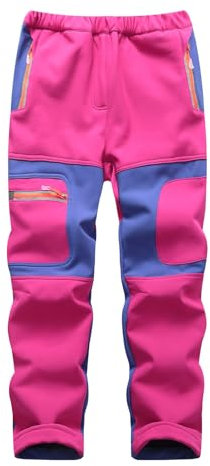 Kinder Baby Jungen Mädchen Patchwork Ski Hosen Anzug Tasche Verdickte Warme Hosen Hosen Regelmäßige Ski Hosen Casual Hosen Jungen Sommer Hose 92