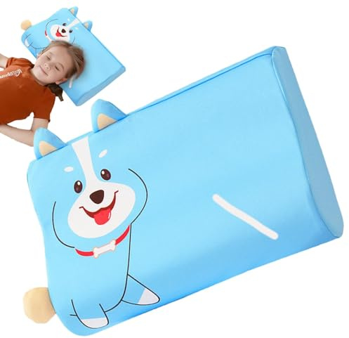 Acunny Cuscino per per bambini, cuscino da viaggio per bambini, cuscino ergonomico per bambini, adatto alla pelle, cuscino ergonomico, per la casa, l'asilo