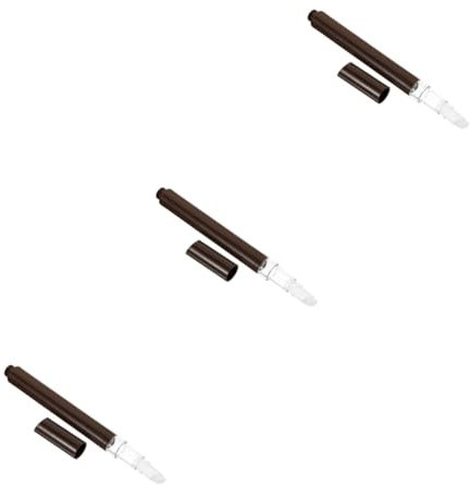 IWOWHERO 3stücke Leerer Nagelölstift Mit Pinselspitze Cuticle Oil Container Für Nagelpflege Multifunktionaler Lipgloss Behälter Kompakte Für Unterwegs Geeignet Für Kosmetik Und
