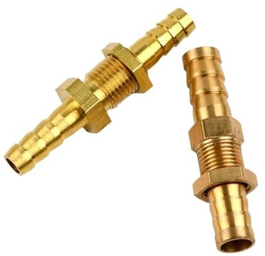 1 pieza de conector en T de latón for tubería, adaptador de conector de 3 vías tipo T, 4/5/6/8/10/12/16/19 mm, conector de manguera, accesorios de tubo de agua Pagoda, junta de latón(Y 3 way,5mm Barb)
