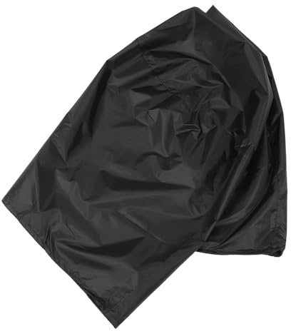 MOTHNUR Copertura Per Barbecue Rotonda 30 Pollici Nero Poliestere 190d Resistente Protezione Completa Contro Polvere Pioggia Foglie Per Uso Esterno