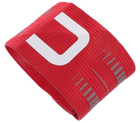 Alipis Brazalete Capitán Fútbol Ajustable Elástico para Jóvenes y Adultos Banda Deportiva Cómoda para Equipos Uso Partidos y Entrenamientos al Aire