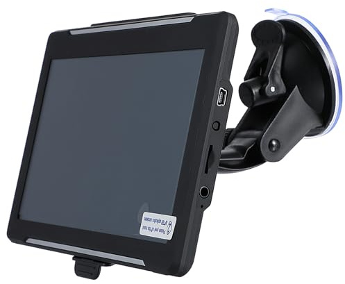 Cabilock Navegador GPS para Coche Memoria ROM 8gb de 7 Pulgadas Pantalla Táctil Función de Transmisión de Voz en Real, Material Abs y Componentes Electrónicos