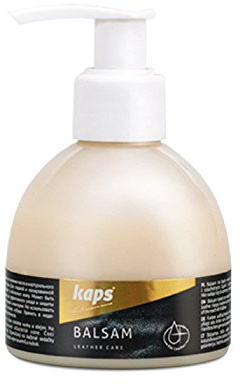 Kaps Balsamo Condizionante di Qualità per Scarpe e Borse di Pelle, Cura della Pelle con Cera d'Ape e Oli Naturali, Balsamo, 5 Colori (101 - bianco)