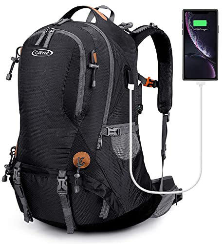 G4Free 50L Wanderrucksack Wasserdichter mit Regenhülle für Herren Damen Trekkingrucksack Outdoor Camping Kletterrucksack Reiserucksack zum Wandern Bergsteigen und Reisen