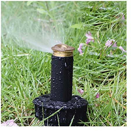FIDALIKA 1 Stücke Verstellbare Garten Sprühdüse, 90/180/360 Grad Pop Up Sprinkler Kunststoff Rasen Bewässerung Sprinkler Kopf (Size : 90 Degree)