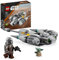LEGO 75363 Star Wars N-1 Starfighter des Mandalorianers – Microfighter Mikro-Bauspielzeug, Das Buch von Boba Fett-Fahrzeug mit Baby Yoda-Figur Grogu, Geschenk für Kinder, Jungen, Mädchen ab 6 Jahren