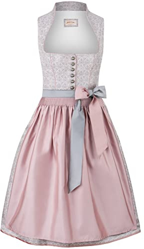 Stockerpoint Dirndl Monroe, Dämpad rosa, 34