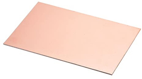 YOKIVE 2pz PCB Rame Rivestimento Scheda, FR4 Singolo-Lato Circuito Schede, Eccezionale per Elettronica Hobby, Incisione, Circuito Progetti (150mmx100mmx2mm)