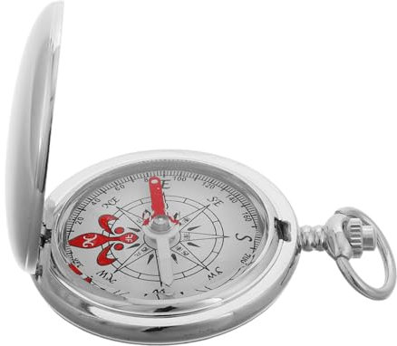 VANZACK Antike Taschenuhr Mit Kompass Retro Design Präzise Navigation Für Outdoor-aktivitäten Wie Wandern Und Camping Aus Langlebigem Zinklegierung Für Männer Und Frauen