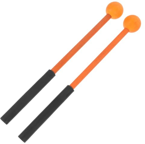 BESTonZON Xylophone Bells Mallets Glockenspiel Mallets Marimba Comfortable Grip Suitable for Tongue Drum