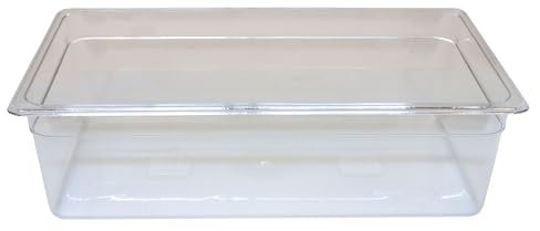 AcMax Gastronorm GN 1/1 - Recipiente gastronorm de policarbonato (21 L, profundidad de 150 mm)