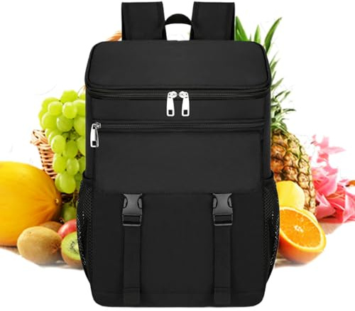 Mochila térmica aislada – Mochila refrigerada | térmica a Prueba de Fugas para Bicicleta, Deportes, Senderismo, Viajes, Picnic, Camping