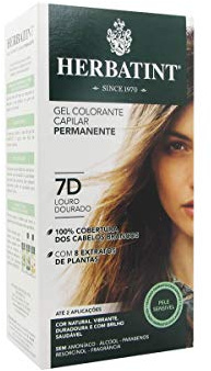Herbatint 7D Golden Blonde Permanent Herbal Hair Colour Gel 135ml