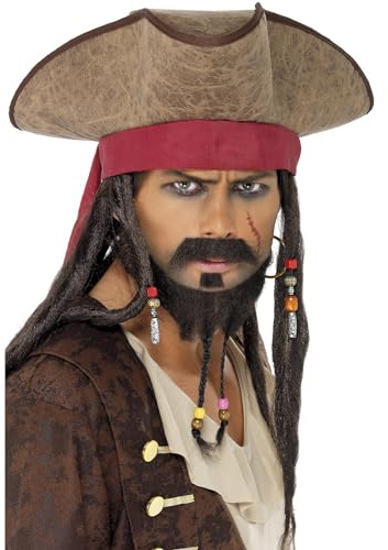 Smiffys Pirate Hat Size: One Size
