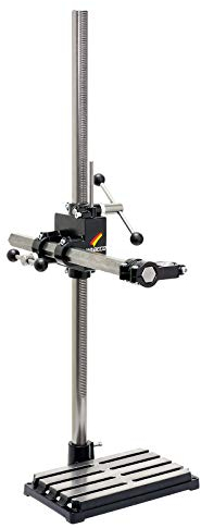 WABECO Bohrständer Fräsständer BF1244 mit 2 Zustellachsen vertikal/horizontal Säule 1000 Ausleger 500 mm Made in Germany