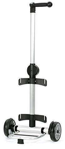 Andersen Einkaufstrolley - Shopper - höhenverstellbar | Aufhängung für Einkaufswagen - belastbar 40 kg - Aluminium - Kugellager-Rad Ø 17 cm