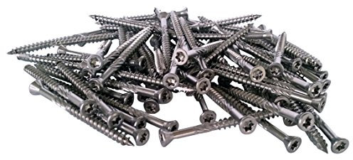 Rifix VBINA2560 Boîte de 200 Vis spéciales bois dur en Inox A2 5 x 60 torx