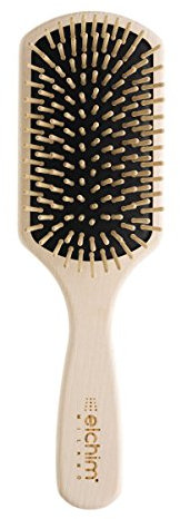 elchim Wooden Paddle Brush – Brosse Manche Bois plate