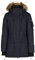 HORZE Damen Reitjacke Brooke, Warmer Winter Reitmantel, Winddicht und wasserabweisend, Blau, 38