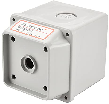 Heschen Master Switch Exterior Box LW28-20/4, Work for SZW26-20/LW28-20 Universal Rotary Switch