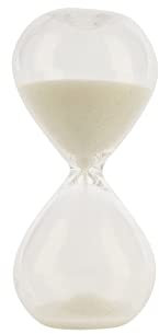 Digiglio Bomboniere Bomboniera Clessidra Bianca 10 Cm 3 Minuti