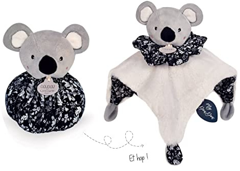 Doudou et Compagnie - Kuscheltier Koala – Kuscheltier – Grau – 25 cm – Doudou Kugel – DC3934