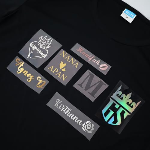 Individueller Bügelbild, Stoff, individueller Aufkleber, DIY-Logo, Buchstaben, Text, Foto, DTF-Druck, Design, Bügelbild für Kleidung, Schuhe, Kappen
