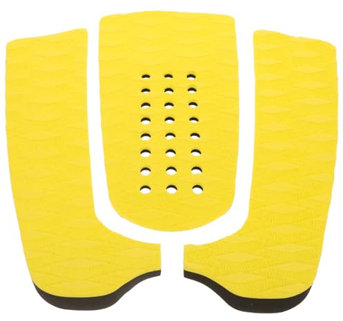 Gogogmee 1 Set Surfbrett Zubehör Surfbrett Anti Rutsch Pads Tragbares Surfbrett Tail Pad Anti Rutsch Pads Für Surfbrett Anti Rutsch Pads Für Surfbrett rutschfeste Tail Pads Surf