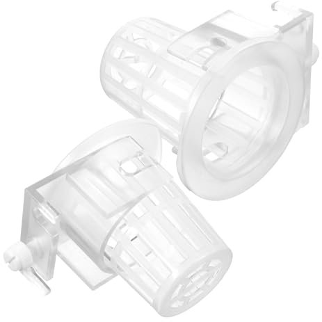 COSMEVIVI 2pcs Hydroponic Hanging Cup Fish Tank Plants Artificial Germination Net Cups Hydroponics Baskets Garden Containers