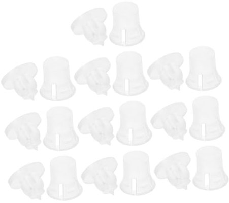 iplusmile 10pcs Clear Plastic Standoff Screws for Mounting Versatile Transparent Hardware for Diy Projects Signage Displays and Repairs