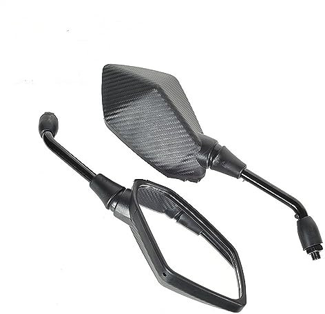 Lenkerendenspiegel Für K&AWASAKI Für Ninja Für Z750 Für Z800 Für Z900 Für Z1000 Für 650R Für ER6N Für ER6F Für ER5 10mm Motorrad Seitenspiegel