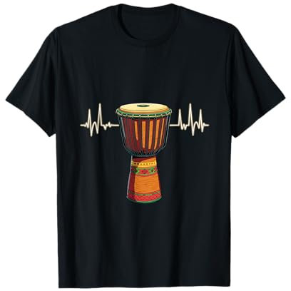 Djembe Trommeln Afrikanische Percussion T-Shirt