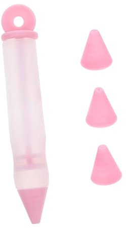 BESTYASH Pennarelli Per Decorazione Di Dolci in Silicone Ugelli Intercambiabili Per Torte Biscotti e Dessert Facilità d Uso e Pulizia Semplice