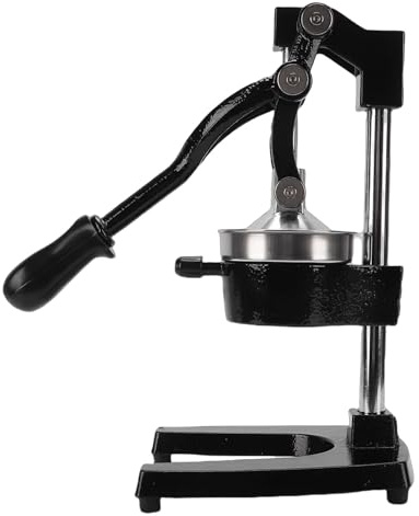 BAOFUYA Exprimidor Manual de Cítricos, Diseño de Ahorro de Mano de Obra de Hierro Fundido de Acero Inoxidable, Exprimidor de Prensa de Fruta de Limón y Naranja para Utensilios de Cocina