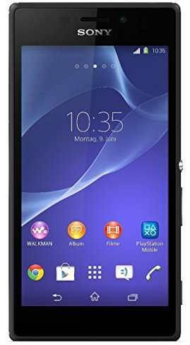 Sony Xperia M2 Smartphone (4,8 Zoll (12,2 cm) Touch-Display, 8 GB Speicher, Android 4.3) schwarz