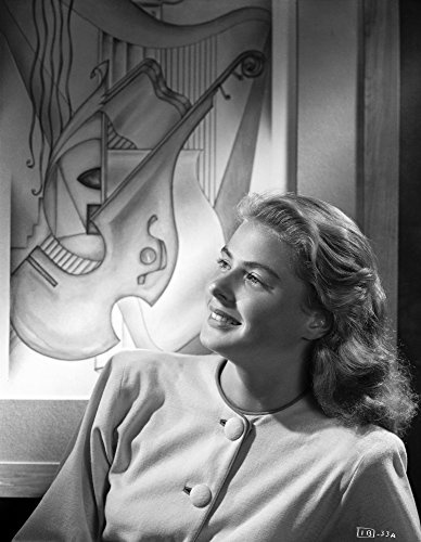Ingrid Bergman Posed in a Long Sleeve Blouse with Buttons Photo Print (24 x 30)