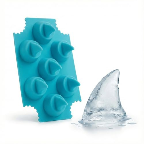 SPHTOEO Shark Fin Shape Ice Cube Tray Ice Molds