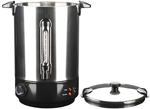 Tidyard Glühweinkocher Heißwasserspender 15 L 2500 W aus Edelstahl, Glühweinautomat Wasserkocher Weinwärmer Glühweinkessel 36 x 33 x 48 cm Heim & Garten Küche & Esszimmer Küchengeräte Getränkewärmer