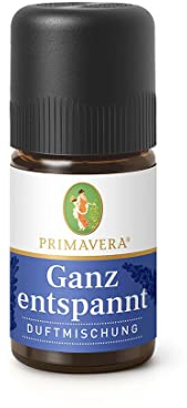 PRIMAVERA Duftmischung Ganz entspannt 5 ml - Lavendel, Benzoe Siam und Ho Blätter - Aromaöl, Duftöl, ätherisches Öl Aromatherapie - entspannend - vegan
