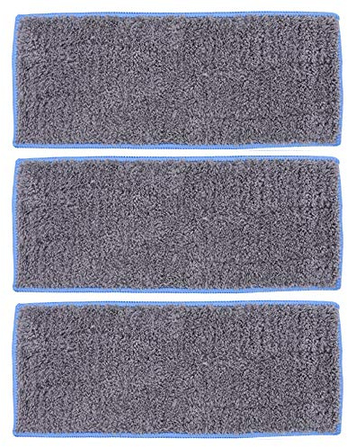 3 paños de microfibra húmedos compatibles con iRobot Braava Jet M de Hannets®