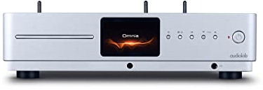 Audiolab - Sistema di streaming musicale all-in-one Omnia ad alta risoluzione, con lettore CD play-fi, MQA, testato Roon, colore: argento