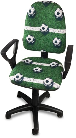 ARTOFIS Schreibtischstuhl mit Höhenverstellbar für Kinder - Ergonomischer Kinderschreibtischstuhl mit 5 Rollen, Drehbarer Jungendstuhl mit Rückenlehne Grün