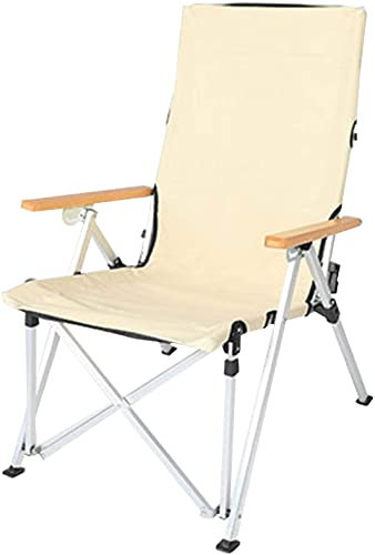 YLQHZW Compactniture Klappstuhl für den Außenbereich, tragbar, Liegestuhl, Angelrückenlehne, Freizeitstuhl, Verstellbarer Aluminium-Strandstuhl, Picknickstuhl, nimmt wenig Platz EIN