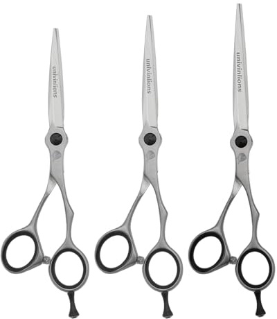 Tijeras profesionales for cortar el cabello, 6,5 pulgadas, 6,0 pulgadas, 5,5 pulgadas, tijeras for cortar/texturizar el cabello de peluquero for hombres/mujeres/niños/salón y tijeras rectas for el hog