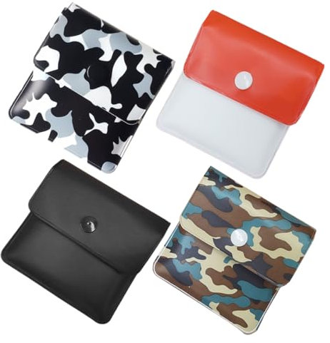 LQIOACU 4 Piezas Cenicero Portátil, Cenicero De Bolso, Cenicero De Playa, Cenicero De Playa Portátil